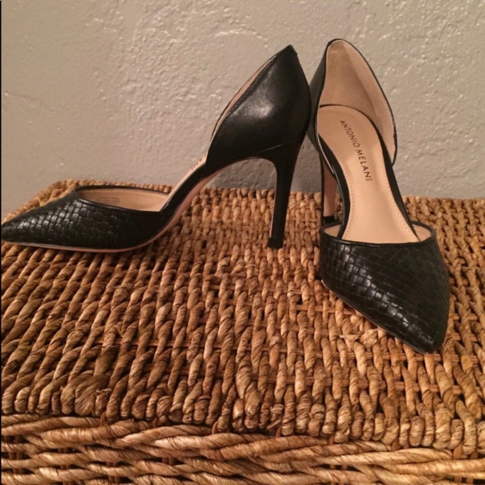Black Antonio Melani Pumps